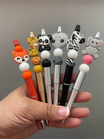 Animal beaded pens